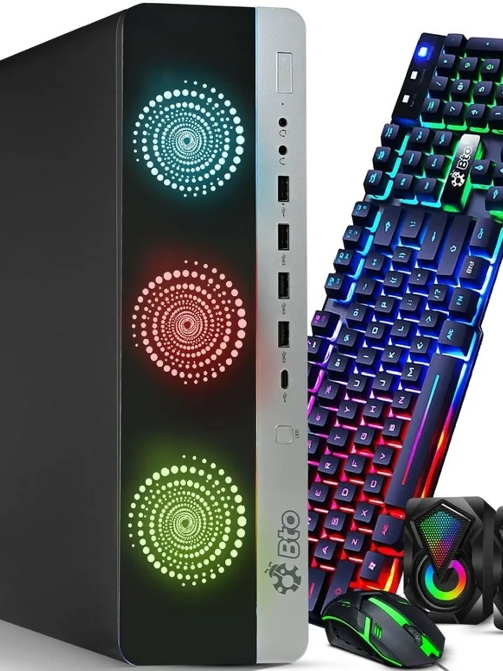 HP ELiteDesk 800 G3 Desktop SFF Computer PC with Bto RGB Premium upgrades